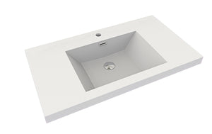 Barton 42 inch Floating Modern Bathroom Vanity