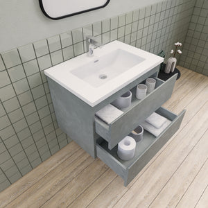 Barton 30 inch Floating Modern Bathroom Vanity