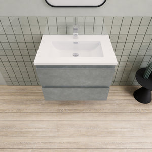 Barton 30 inch Floating Modern Bathroom Vanity