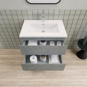 Barton 30 inch Floating Modern Bathroom Vanity