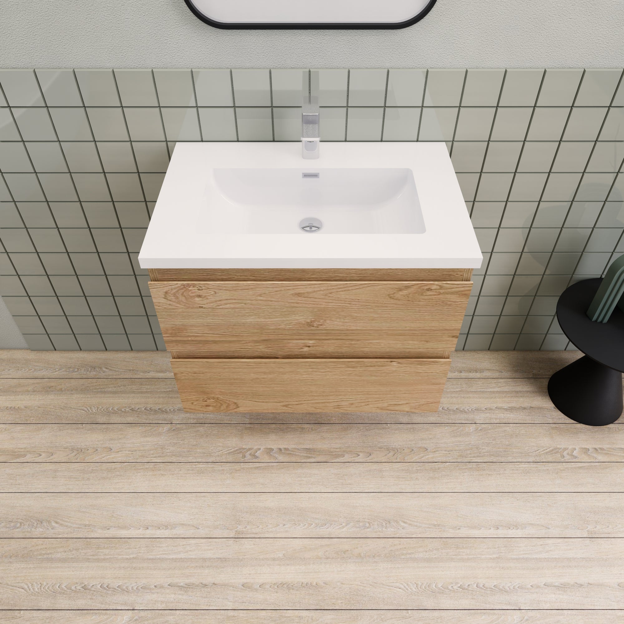 Barton 30 inch Floating Modern Bathroom Vanity