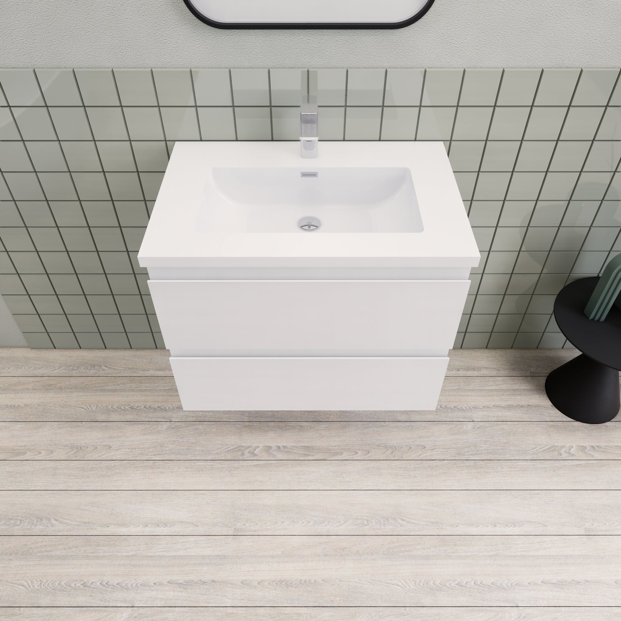 Barton 30 inch Floating Modern Bathroom Vanity