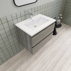 Barton 30 inch Floating Modern Bathroom Vanity