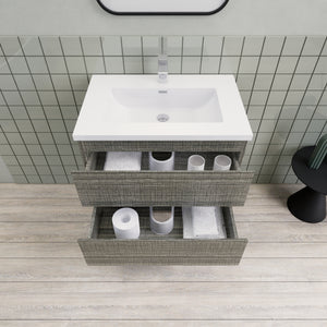 Barton 30 inch Floating Modern Bathroom Vanity