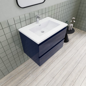 Barton 30 inch Floating Modern Bathroom Vanity