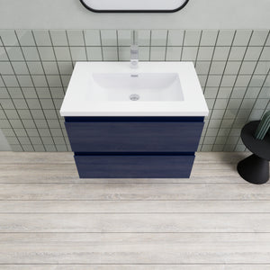 Barton 30 inch Floating Modern Bathroom Vanity