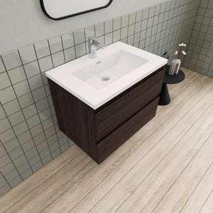 Barton 30 inch Floating Modern Bathroom Vanity