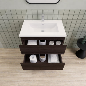 Barton 30 inch Floating Modern Bathroom Vanity