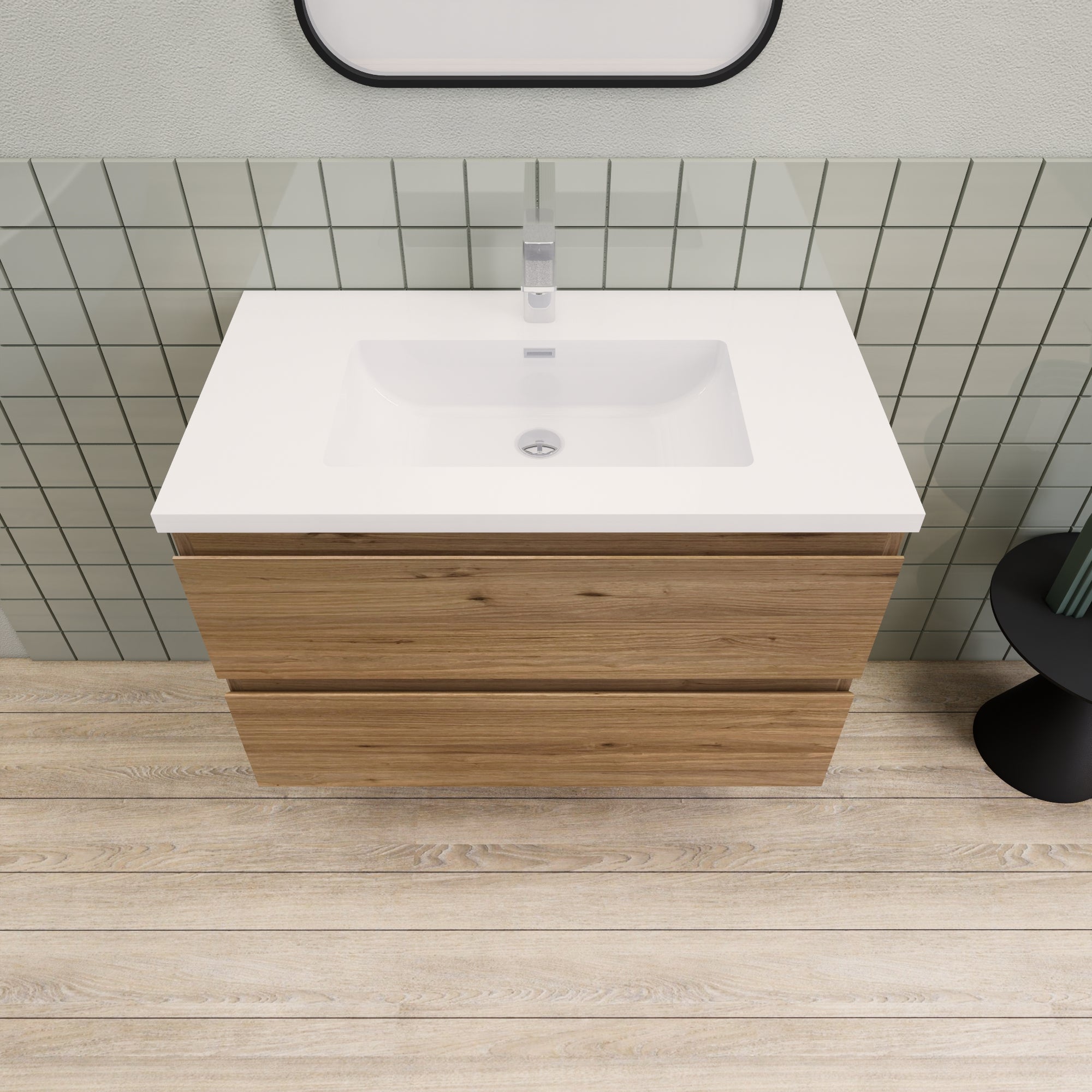 Barton 36 inch Floating Modern Bathroom Vanity