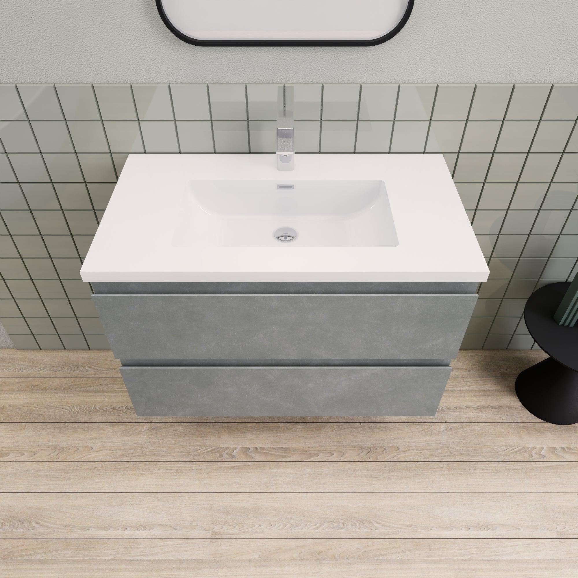 Barton 36 inch Floating Modern Bathroom Vanity