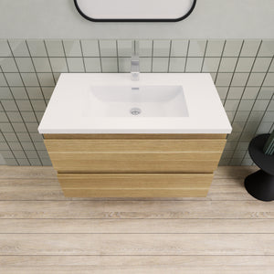 Barton 36 inch Floating Modern Bathroom Vanity