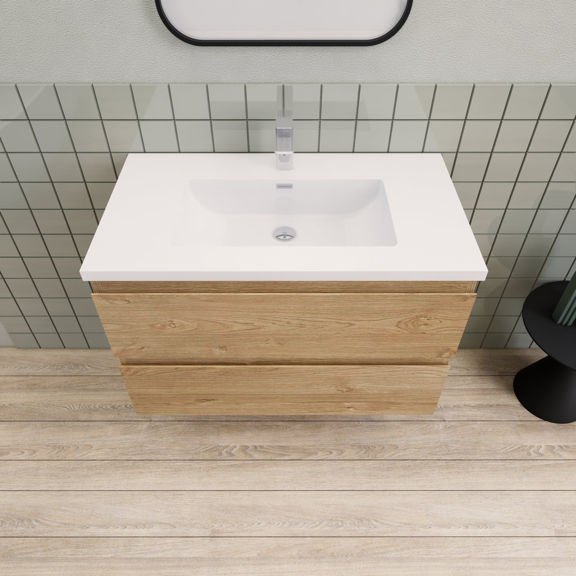 Barton 36 inch Floating Modern Bathroom Vanity