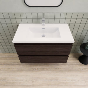 Barton 36 inch Floating Modern Bathroom Vanity