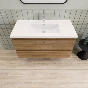 Barton 42 inch Floating Modern Bathroom Vanity