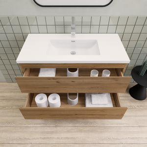 Barton 42 inch Floating Modern Bathroom Vanity