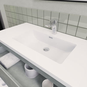 Barton 42 inch Floating Modern Bathroom Vanity