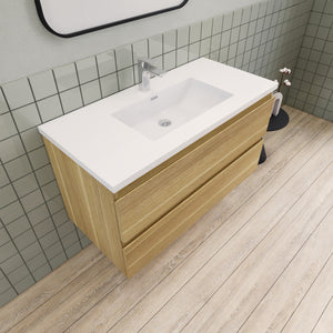 Barton 42 inch Floating Modern Bathroom Vanity