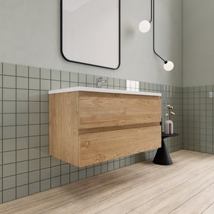 Barton 42 inch Floating Modern Bathroom Vanity