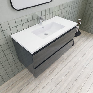 Barton 42 inch Floating Modern Bathroom Vanity