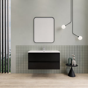 Barton 42 inch Floating Modern Bathroom Vanity