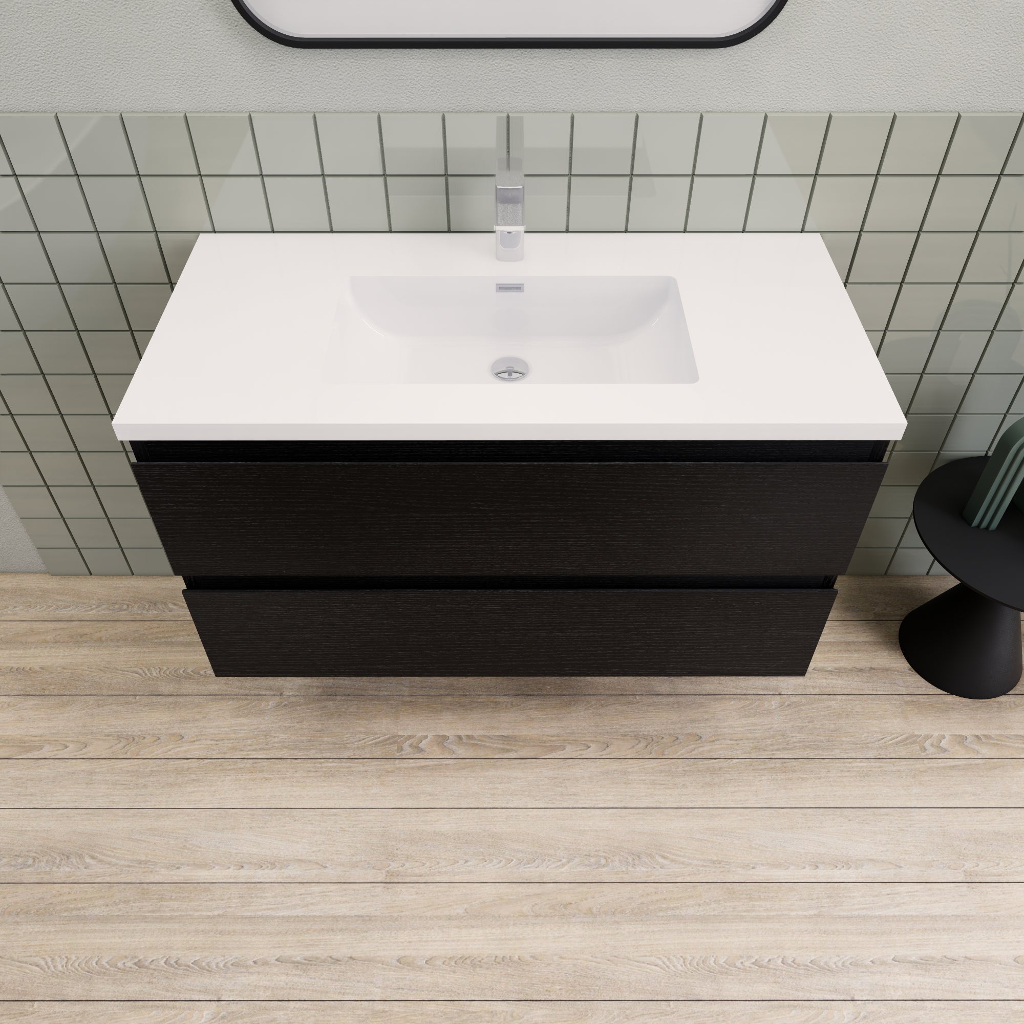 Barton 42 inch Floating Modern Bathroom Vanity