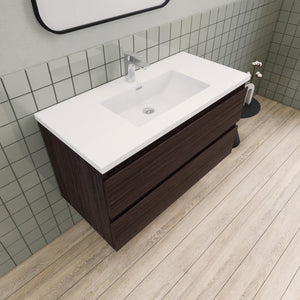 Barton 42 inch Floating Modern Bathroom Vanity