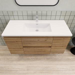 Barton 48 inch Floating Modern Bathroom Vanity