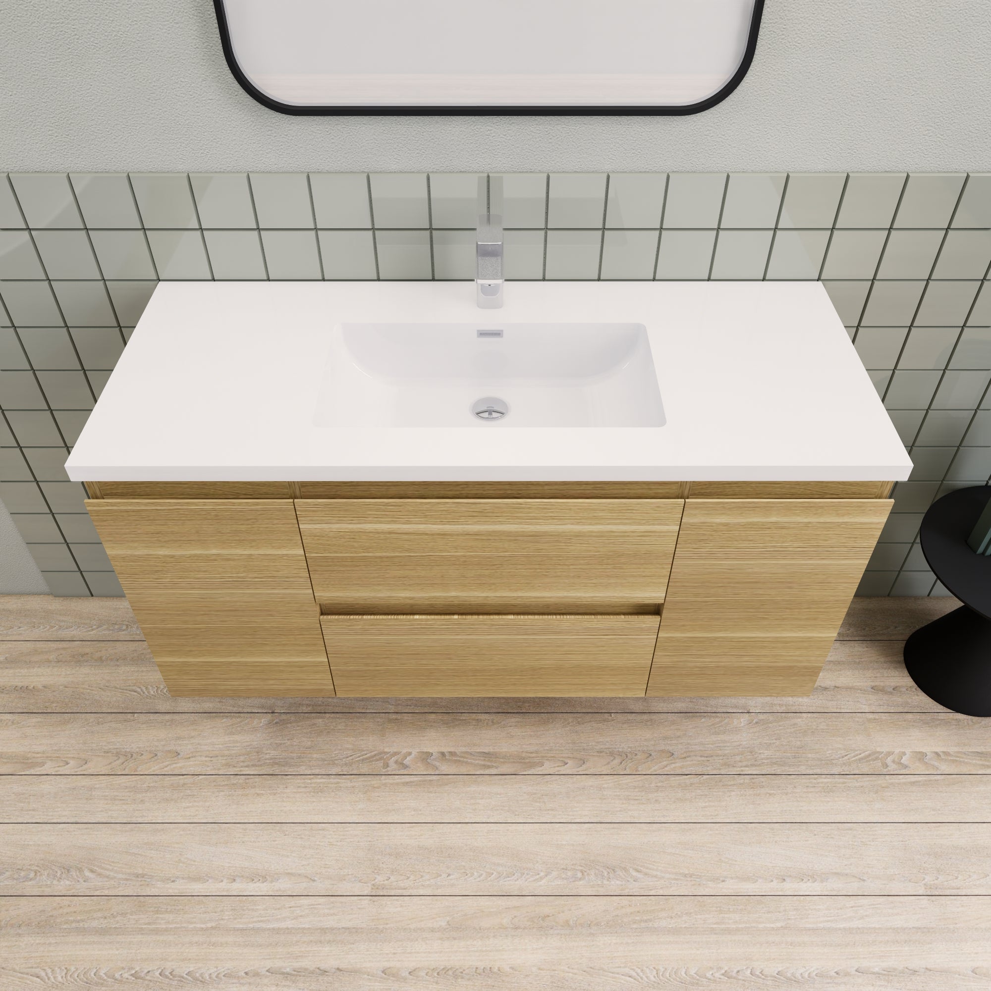 Barton 48 inch Floating Modern Bathroom Vanity