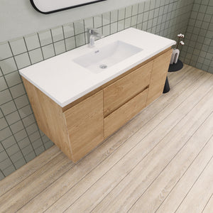 Barton 48 inch Floating Modern Bathroom Vanity