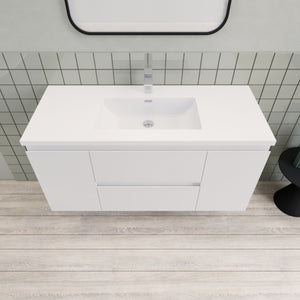 Barton 48 inch Floating Modern Bathroom Vanity