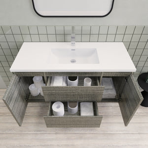 Barton 48 inch Floating Modern Bathroom Vanity