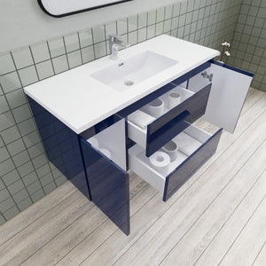 Barton 48 inch Floating Modern Bathroom Vanity