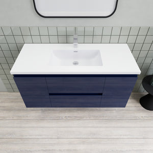 Barton 48 inch Floating Modern Bathroom Vanity