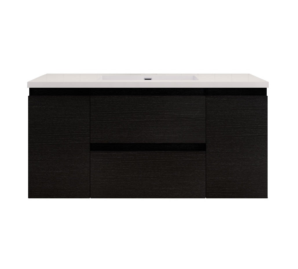 Barton 60 inch Single Sink Floating Modern Bathroom Vanity