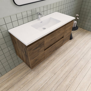 Barton 48 inch Floating Modern Bathroom Vanity