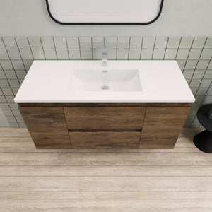 Barton 48 inch Floating Modern Bathroom Vanity