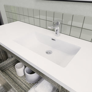 Barton 60 inch Single Sink Floating Modern Bathroom Vanity