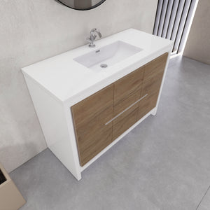 Eden 48" Free-standing Single Bathroom Vanity Set