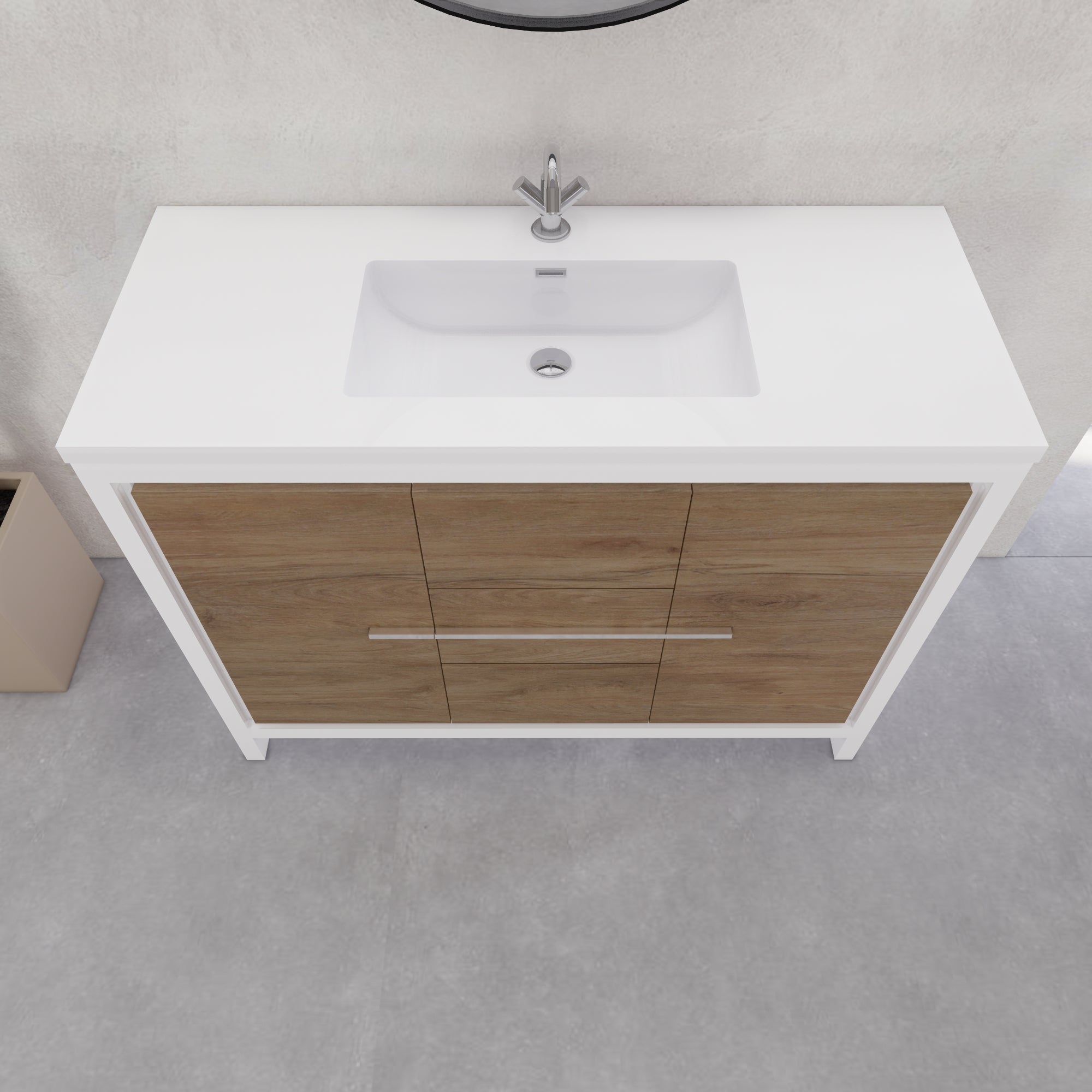 Eden 48" Free-standing Single Bathroom Vanity Set