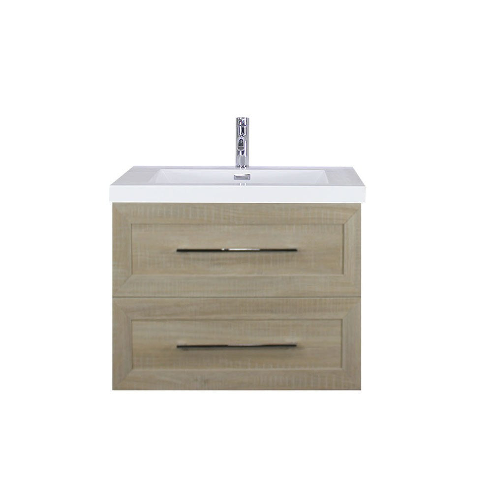 TT 30 Inch Wall Mounted Vanity with Reinforced Acrylic Sink