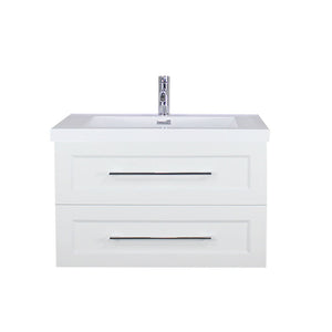 TT 42 Inch Wall Mounted Vanity with Reinforced Acrylic Sink