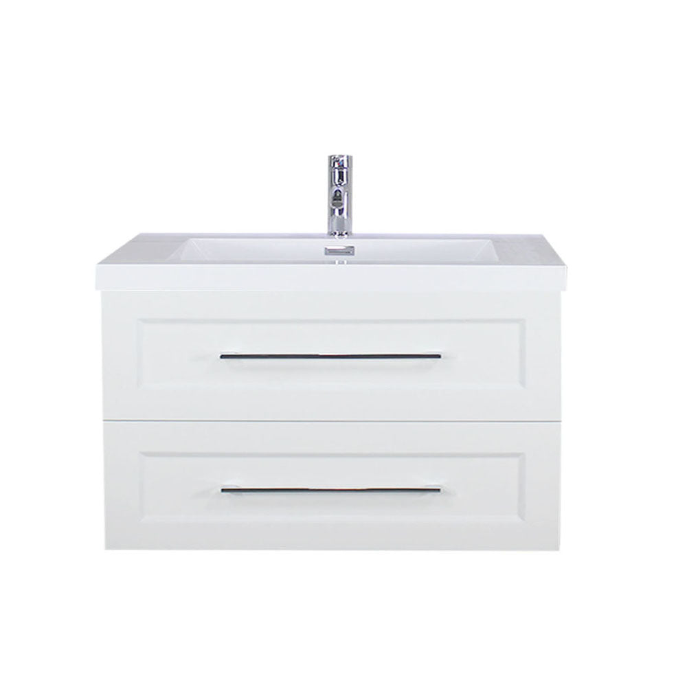 TT 48 Inch Wall Mounted Vanity with Reinforced Acrylic Sink