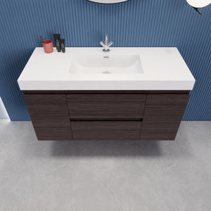 EB2 60 inch Double Floating Modern Bathroom Vanity