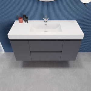 EB2 48 inch Floating Modern Bathroom Vanity