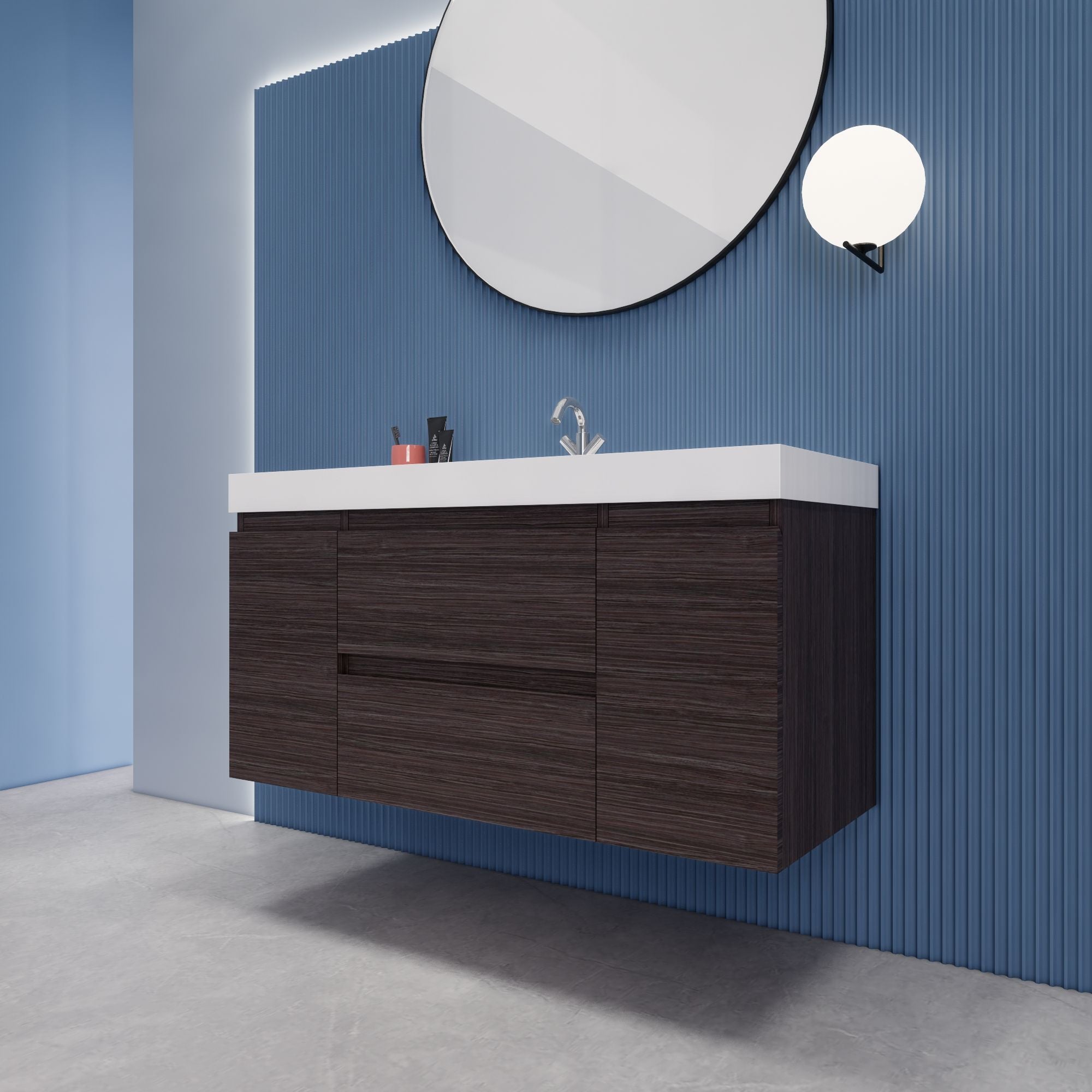 EB2 48 inch Floating Modern Bathroom Vanity