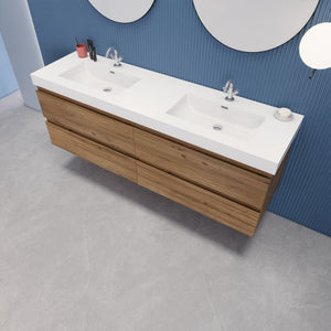 EB2 72 inch Floating Modern Bathroom Vanity