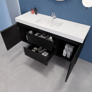 EB2 60 inch Single Floating Modern Bathroom Vanity