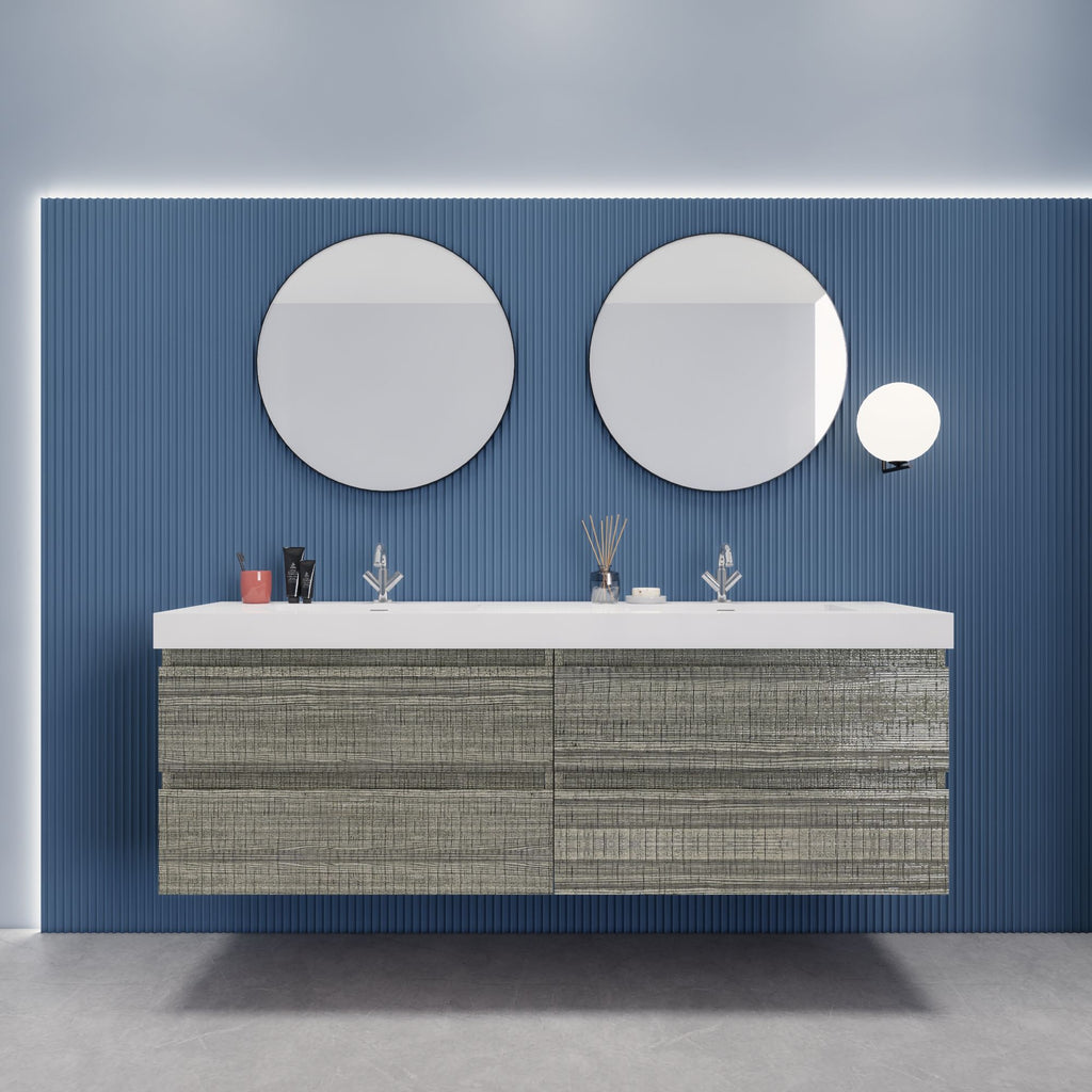 EB2 72 inch Floating Modern Bathroom Vanity