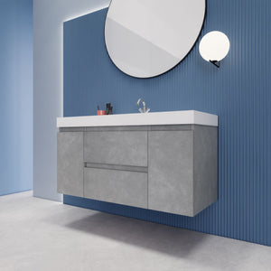 EB2 48 inch Floating Modern Bathroom Vanity