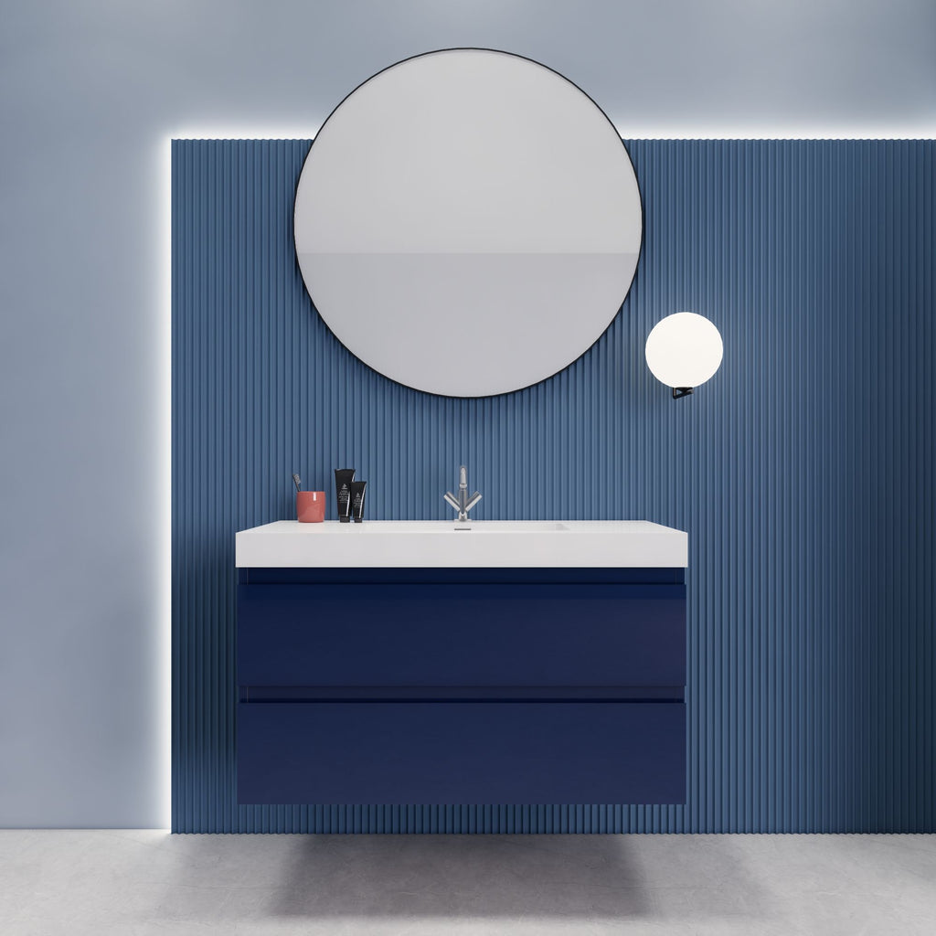 EB2 42 inch Floating Modern Bathroom Vanity